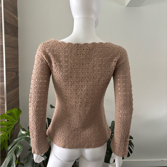 Dolce & Gabbana Tricot Sweater Virgin Wool *VINTAGE* Women's Sz Medium Authentic - Picture 5 of 6